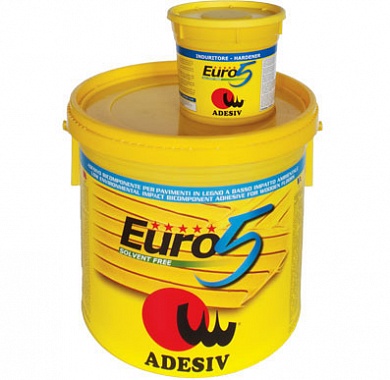 Adesiv. Двухкомпонентный гипоалергенный клей EURO 5 10 кг